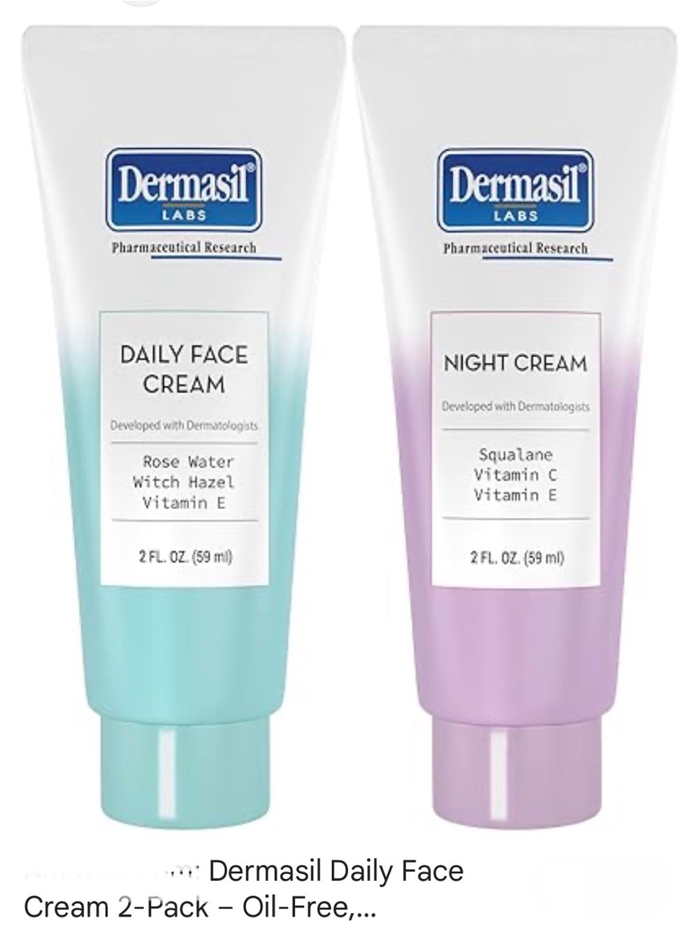 Daily Face Cream Duo — Aqua Daily & Lavender Night Moisturizers